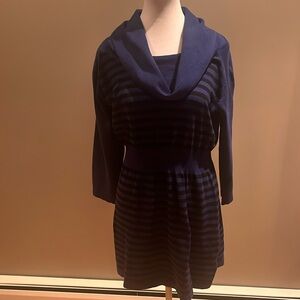 Metaphor long sleeve casual dresss